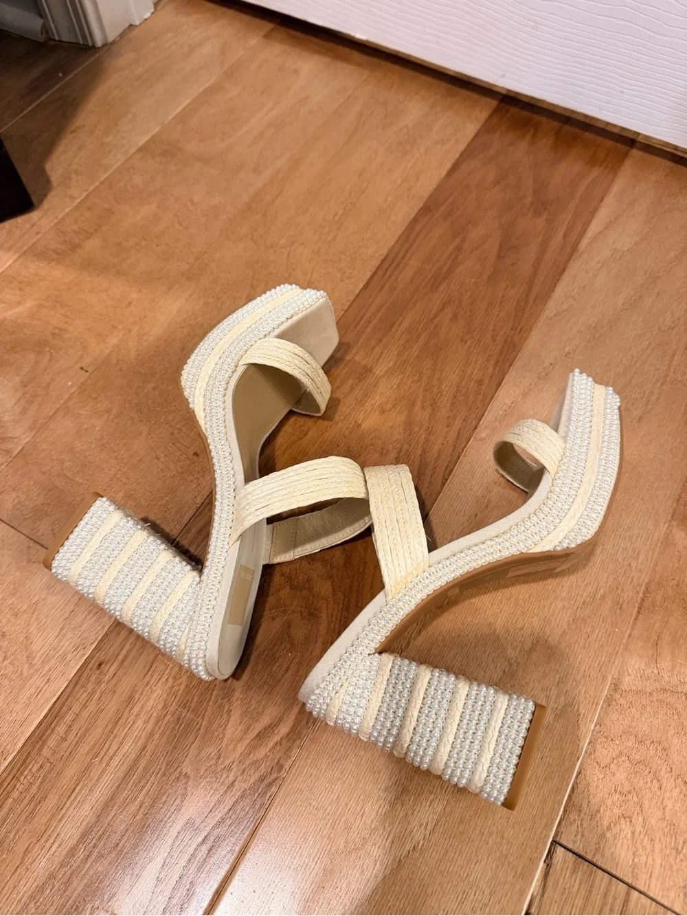 Dolce Vita Alani Faux Pearl Heels